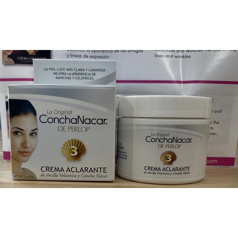 Concha Nacar De Perlop Crema Aclarante Brightening Mask#3 Net Wt