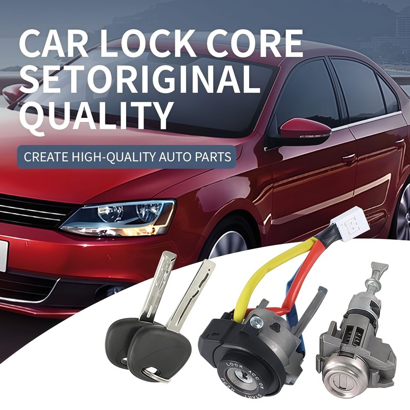 Ignition Lock Cylinder Switch, Left Driver Side Door Lock Cylinder,