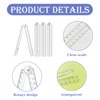 6Pack Ruler 30cm Folding, Clear Foldable Ruler, Geometric Measuring Tool
