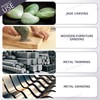 Swpeet 134Pcs Oscillating Tool Sanding Pads Kit, includes 2Pcs Triangle