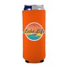 Lake Life Slim Can Coolie (Orange)