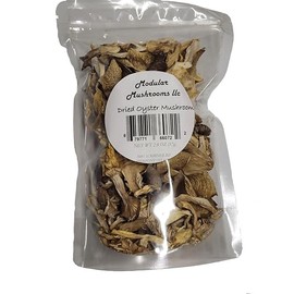 Dried Oyster Mushrooms | Grown in the USA (2.0 Ounce)