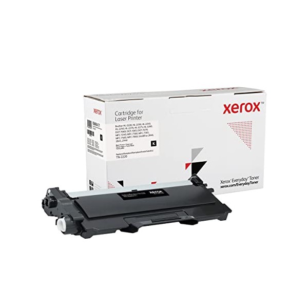 Everyday by Xerox Mono Toner compatible with Brother TN2220, Standard Capacity