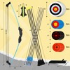 Uqtyb Youth Compound Bow and Arrow Set for Kids Ages
