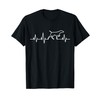 German Shorthaired Pointer Dog Heartbeat GSP Breed Lover T-Shirt