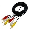 Oypla 1.5m Triple 3 Phono 3RCA to 3RCA AV Audio