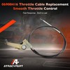 ATRACYPART 06900416 Mowers Throttle Cable Compatible with Ariens Zoom 34