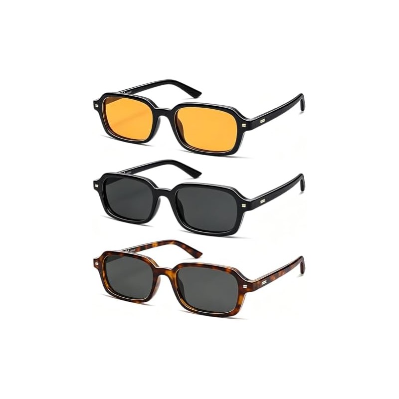 Gafas De Sol Rectangulares Con Estilo,Gafas De Sol Unisex De