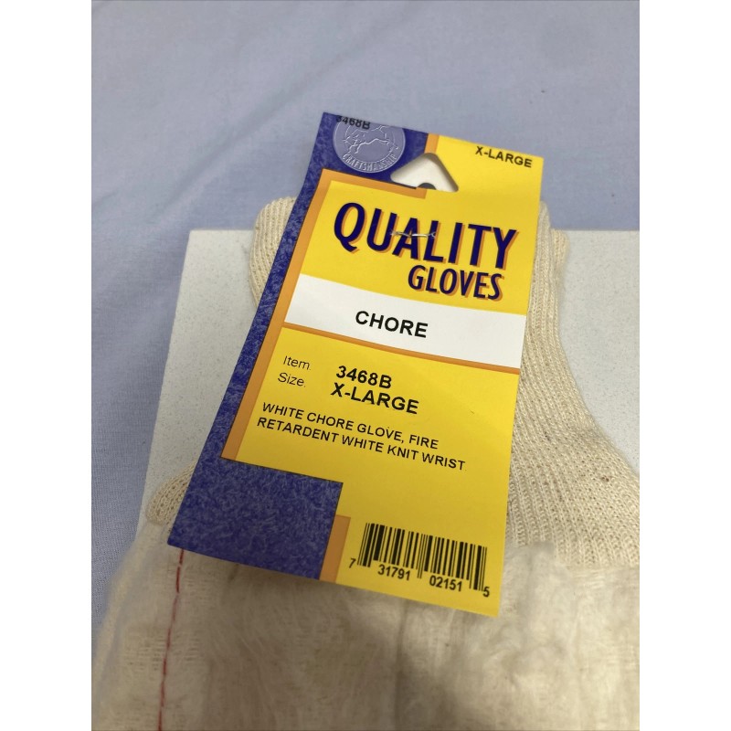 Quality Gloves Work Chore Gloves Flame Retardant Heat Resistant Durable