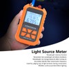 Optical Power Meter Mini Fiber Light Attenuation Tester Red‑Light All‑in‑One