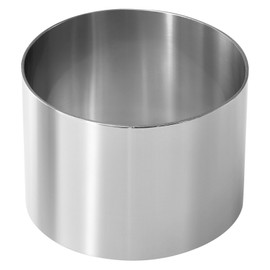 Fackelmann 48176 2 Dessert Ring 6 and 8 cm Stainless Steel