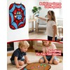 Spider Bean Bag Toss Game, 5-in-1 Cornhole Board Outdoor Toys