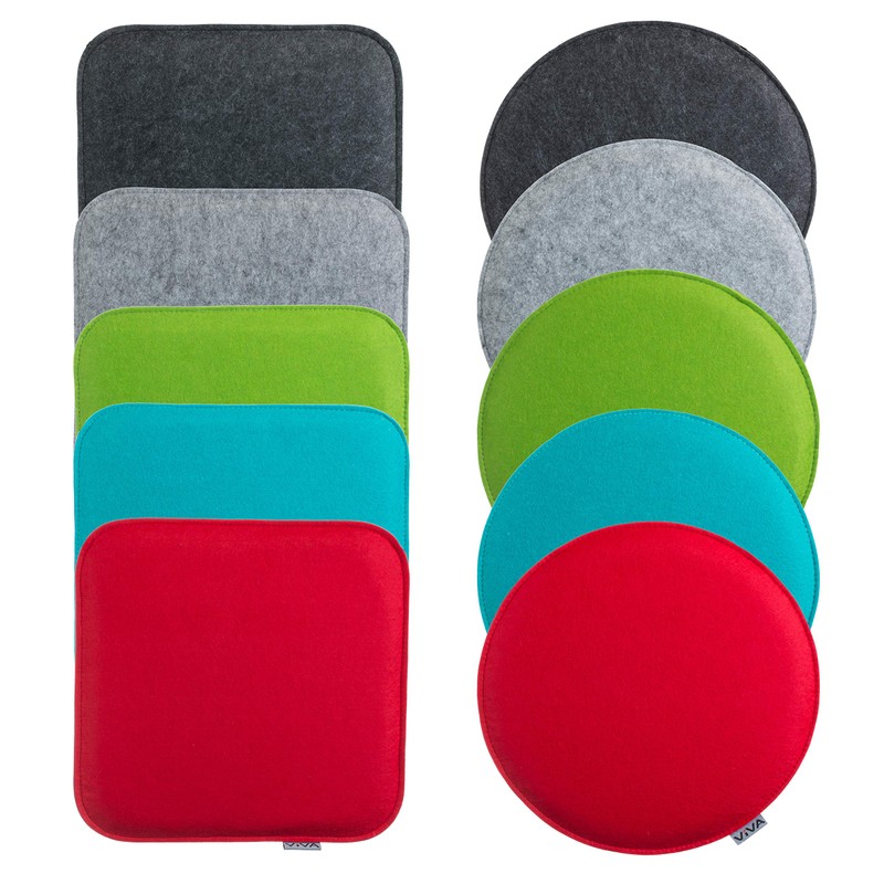 Brandsseller Round Diameter Felt Seat Cushion Chair Cushion Seat Pad