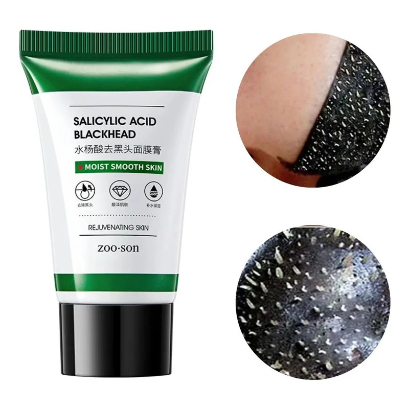 Mascarilla Negra Facial Bambu Elimina Puntos Negros Nariz 30 g