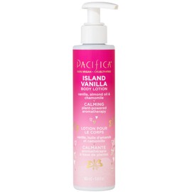 Pacifica Body Lotion - Island Vanilla Body Moisturizer - Plant Powered Aromatherapy - Tropical Vanilla Coconut Scent -w/Vitamin E, Almond Oil & Coconut Water Vegan & Cruelty-Free Dermatologist Tested