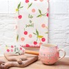 Karma Flowers Tea Towel - 100% Cotton Hand Towels for