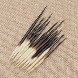 10Pcs Porcupine Quills Hair Stick Indian Crafts Accessories Fishing Buoy DIY 6 7 Sewing Project Kits, Sewing Thimbles