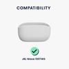 kwmobile Case Compatible with JBL Wave 100TWS Case - Silicone