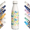 KollyKolla Stainless Steel Drinking Bottle, 500 ml, 3D Print Drinking