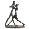 Casablanca sculpture Figurine Dancing, Dancing Couple, Burnished Iron – Height