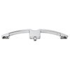 RV Push Button Pull Handle Latch Lock Arc Shape Glossy