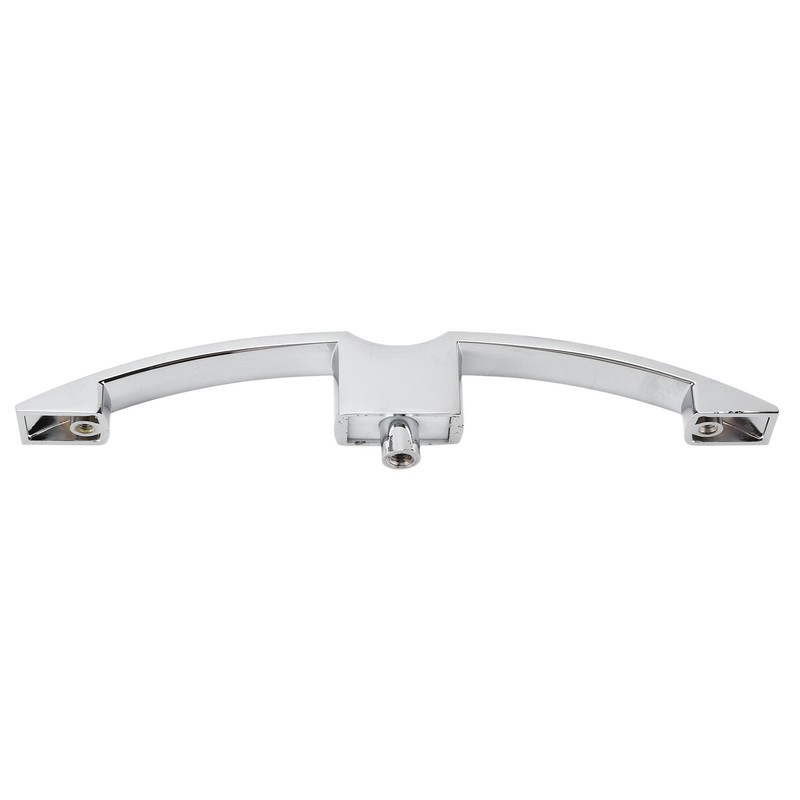RV Push Button Pull Handle Latch Lock Arc Shape Glossy