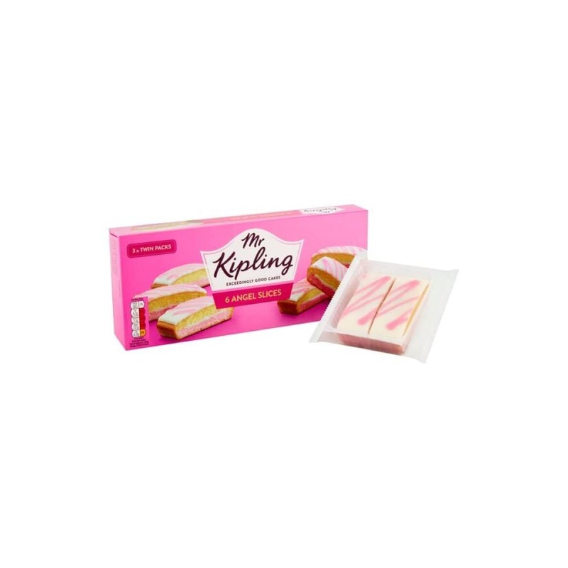 Mr Kipling Angel Slices Cakes 6 Pack