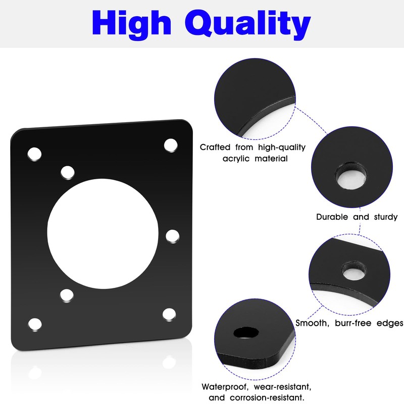 Golf Cart Charging Port Adapter Compatible with Noco GCP1 15A