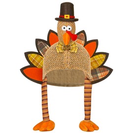 BleSky Thanksgiving Turkey Hats Turkey Cap for Men WomenThanksgiving Night Event Dress-up Cosplay Costume Accessories