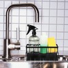 SZZHIYONG Premium Kitchen Sink Caddy Organiser with Drain Tray, Space-Saving