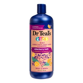 Dr Teal's Shampoo  Dr Teal´s  Kids 3 En 1, Elderberry  591ml