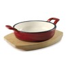 LACOR CACEROLA Redonda Magma Red Round Casserole Dish 12 cm