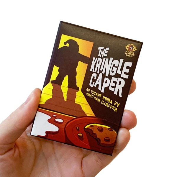 The Kringle Caper | Holiday Hijinks: an Easy Strategy Game for Families, Kids and Adults. Mini Escape Rooms for Birthdays, Halloween, Valentine’s Day, Christmas.