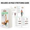 OPTP The Original Stretch Out Strap XL with Exercise Book,