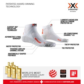 X-Bionic Unisex Functional Socks Run Discovery New Running Socks