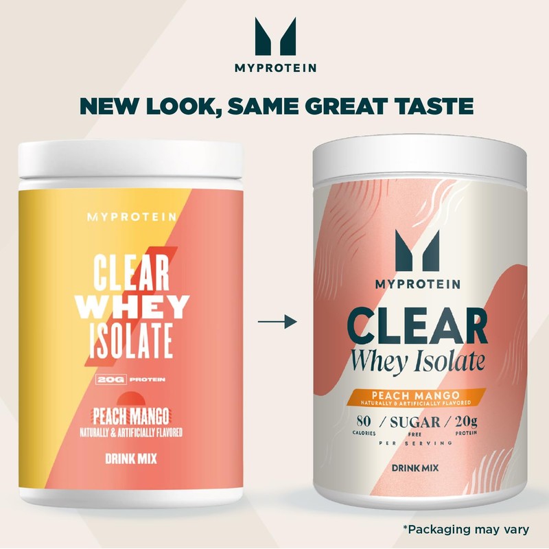 Myprotein Clear Whey Isolate Protein Powder, 1.1 Lb (20 Servings)