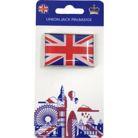 Union Jack Metal Pin Badge Lapel British English Scottish Welsh Flag Bundle 1, 5, 10, 25 pieces (1)