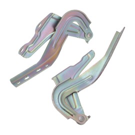 TUCKBOLD Hood Hinges for Honda CR-V 2017-2022 No.60170TLAA00ZZ/60120TLAA00ZZ Front Driver and Passenger Side Front Bonnet Bracket Silver Tone 1 Pair