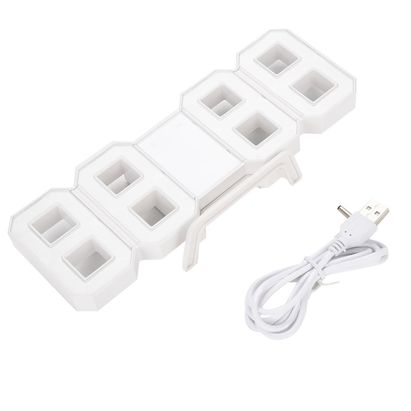 Multi Function Large 3D LED Digital Wall Clock Alarm Snooze