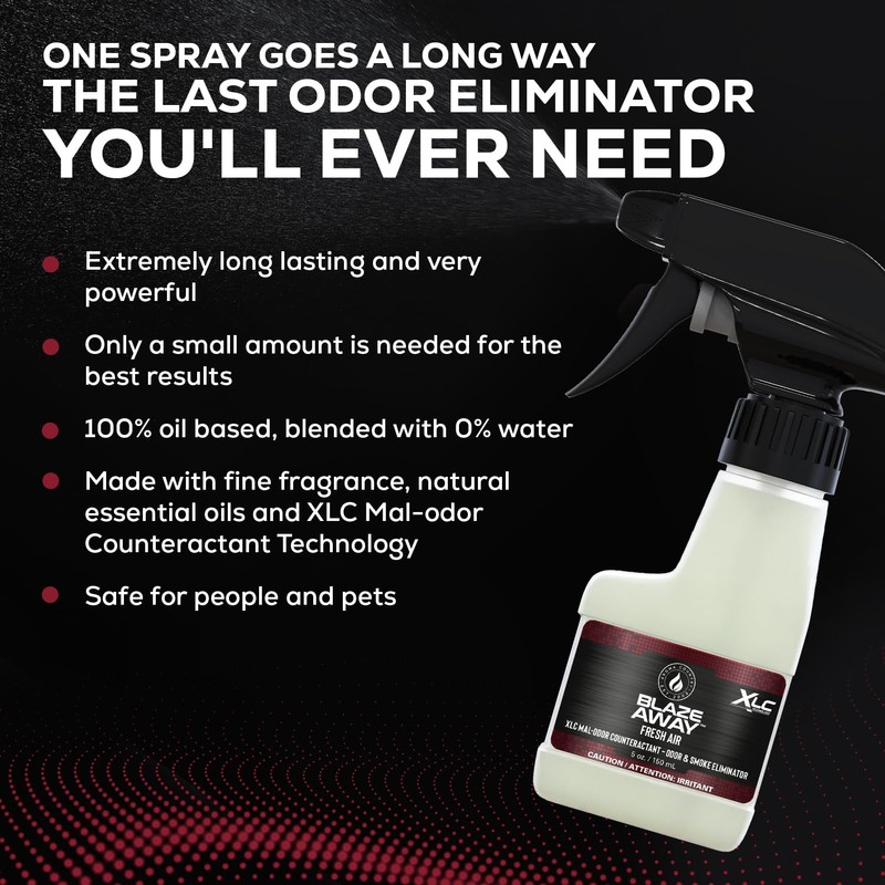 Blaze Away Commercial Air Freshener & Odor Eliminator for Strong