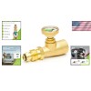 Unbranded GasStop - Propane Gas Bottle Gauge with Emergency Shut-Off
