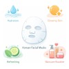Pack 40 Mascarillas Faciales Coreanas Hidratantes Skinova