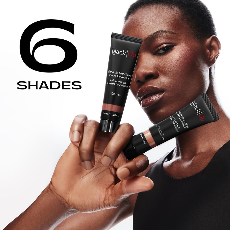 black Up Full Coverage Cream Foundation HC07