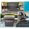 Upper Side Shelf with Griddle Caddy for Blackstone 36″/28″/28XL Griddles,