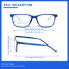 JOSCHOO 5 Pack Reading Glasses Men Women Spring Hinges Comfortable