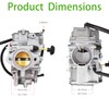 Carburetor Carb with Intake Boot Replacement for Yamaha Big Bear