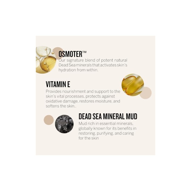 AHAVA Time to Clear Facial Mud Exfoliator, 3.4 Fl Oz