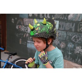 Raskullz boys Rex Helmet, T-Chopz Black, Ages 5 US