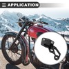 Motoforti Universal Motorcycle Front Brake Line Hose Clamp, Aluminum Alloy,