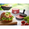 GEFU Hamburger Press BBQ Burger Press Coated Aluminium for 120-180